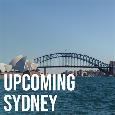 Upcoming Sydney